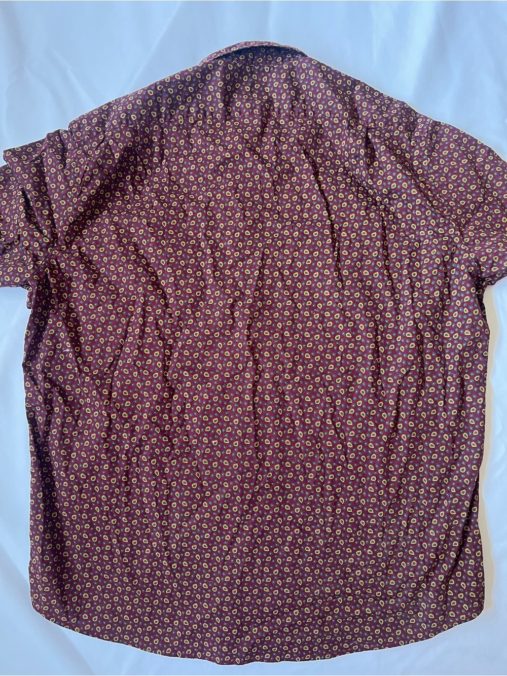 J. Crew paisley button down short sleeve shirt - Picture 2 of 5